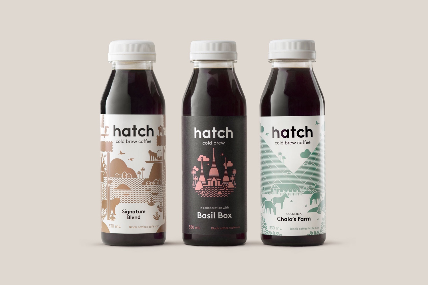 Tung的Hatch冷泡咖啡包裝設計