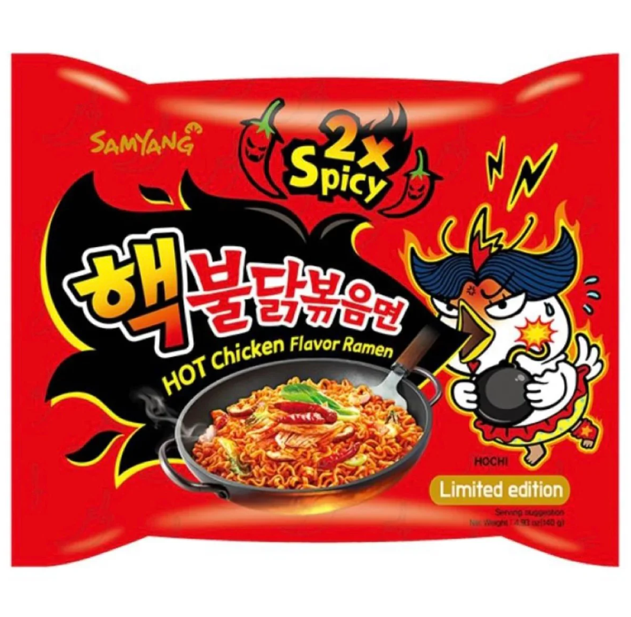 香辣方便面包裝設(shè)計