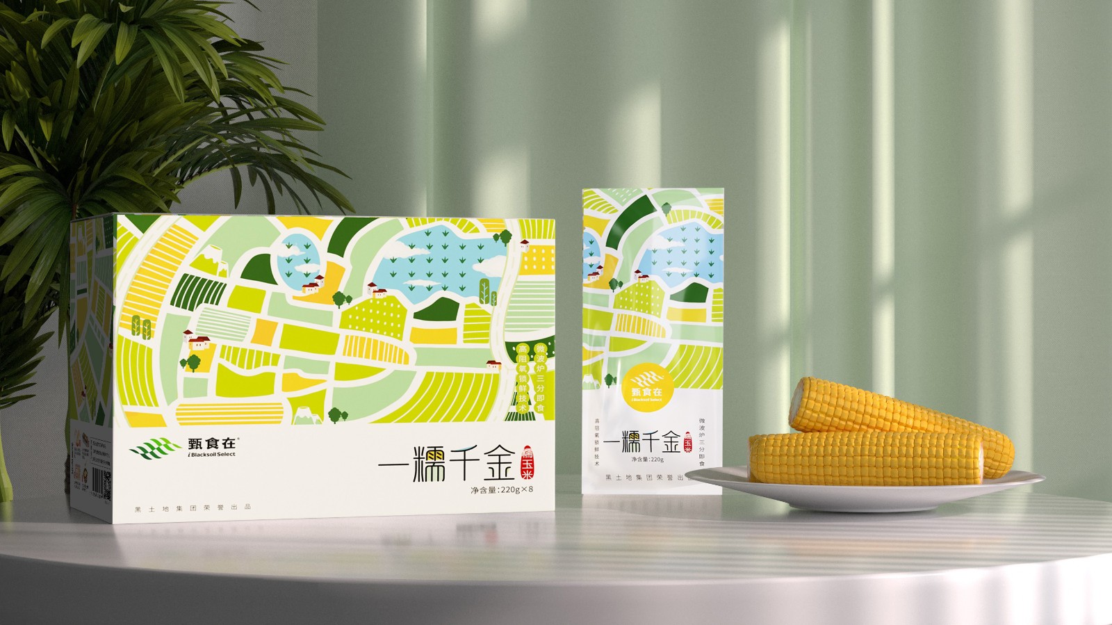 黑土地集團(tuán)產(chǎn)品包裝設(shè)計